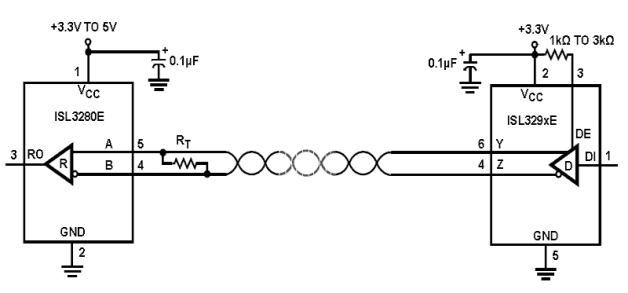 ISL328xE Functional Diagram