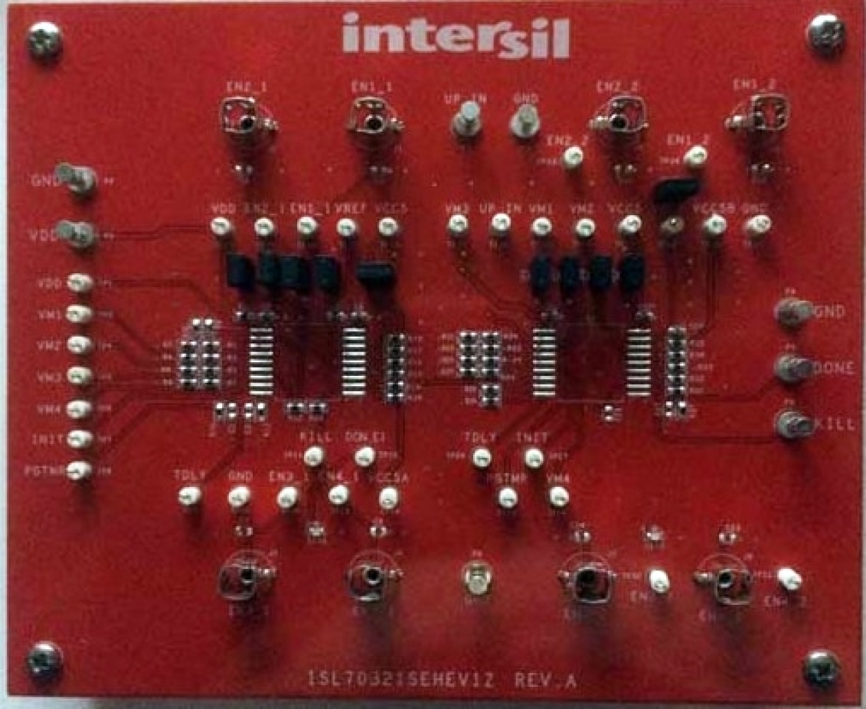 ISL70321SEHEV1Z - Radiation Hardened Quad Power Supply Sequencer