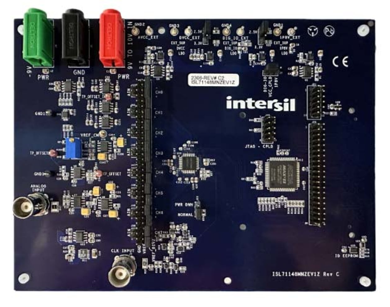 ISL71148MNZEV1Z - Rad Tolerant 8-Channel SAR ADC Evaluation Board