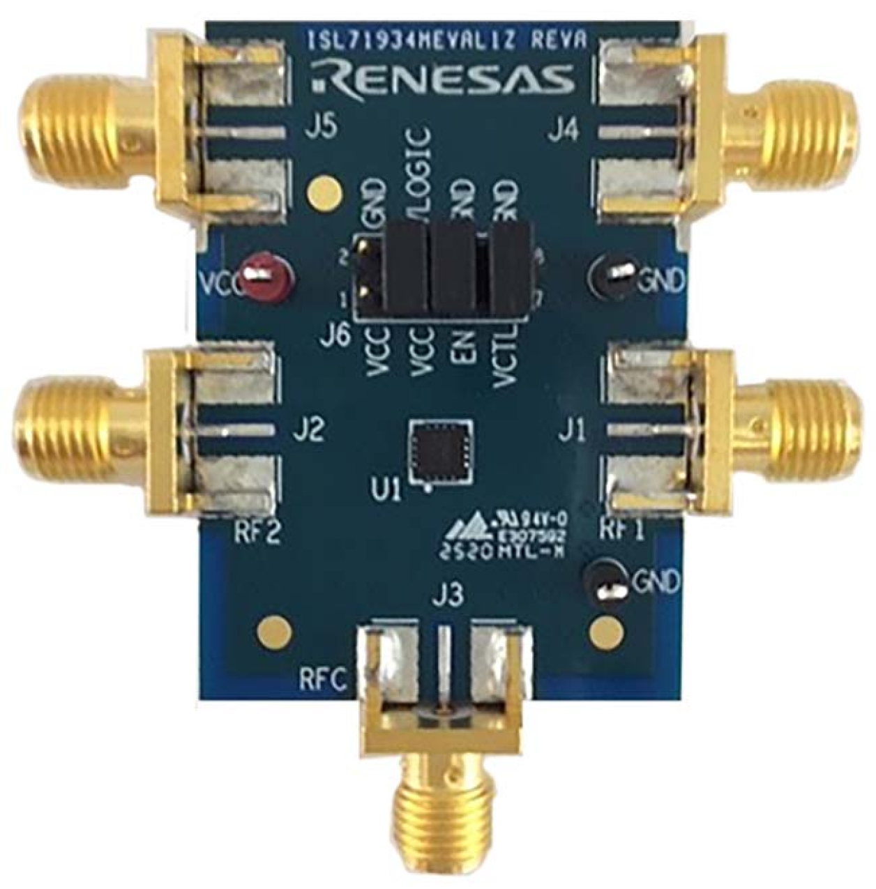 ISL71934MEVAL1Z - Radiation Tolerant SP2T RF Switch, 50MHz to