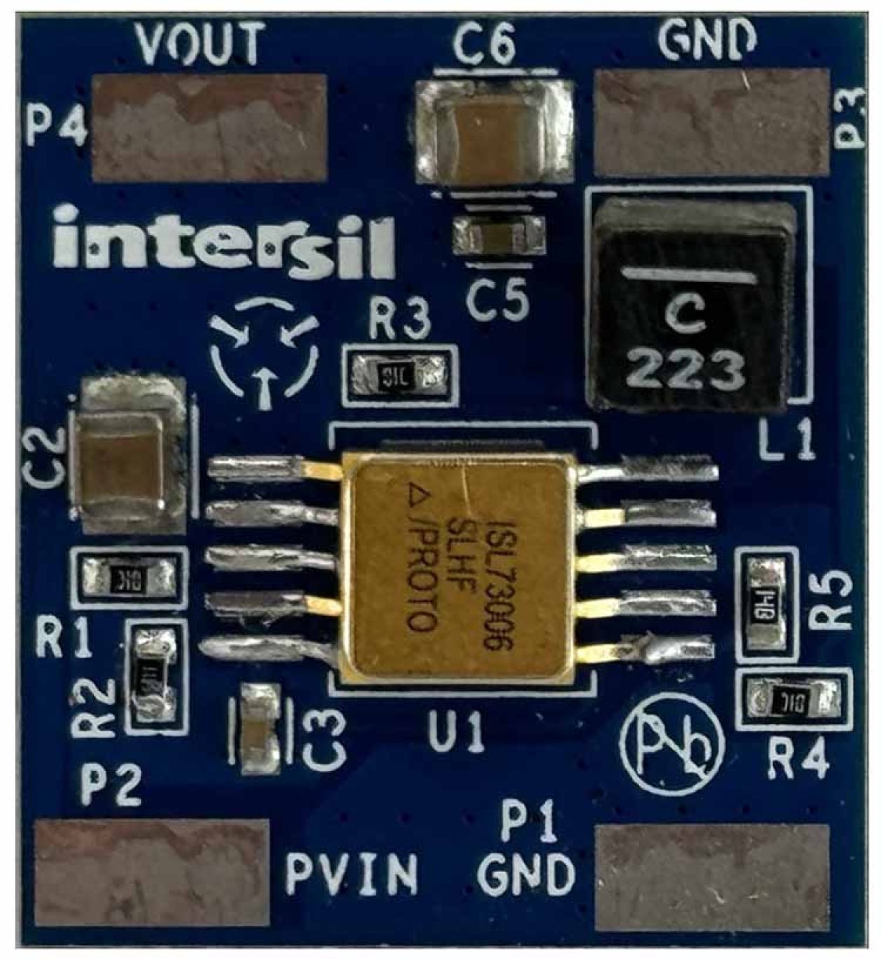 ISL73006SLHDEMO3Z - 5VIN to -5VOUT Radiation Hardened Point-of