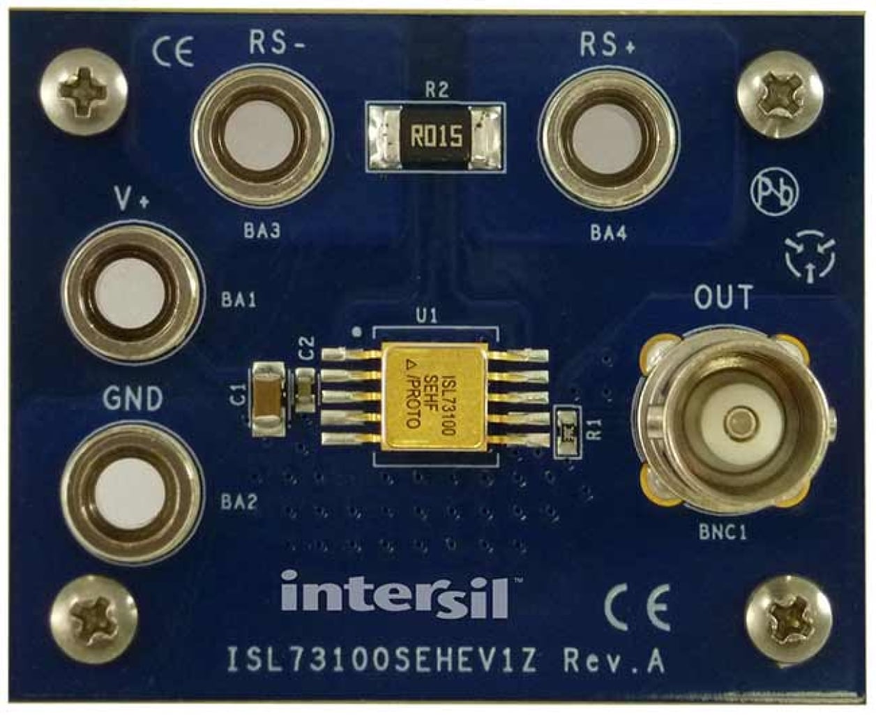 ISL73100SEHEV1Z - Radiation Hardened 40V Current Sense Amplifiers