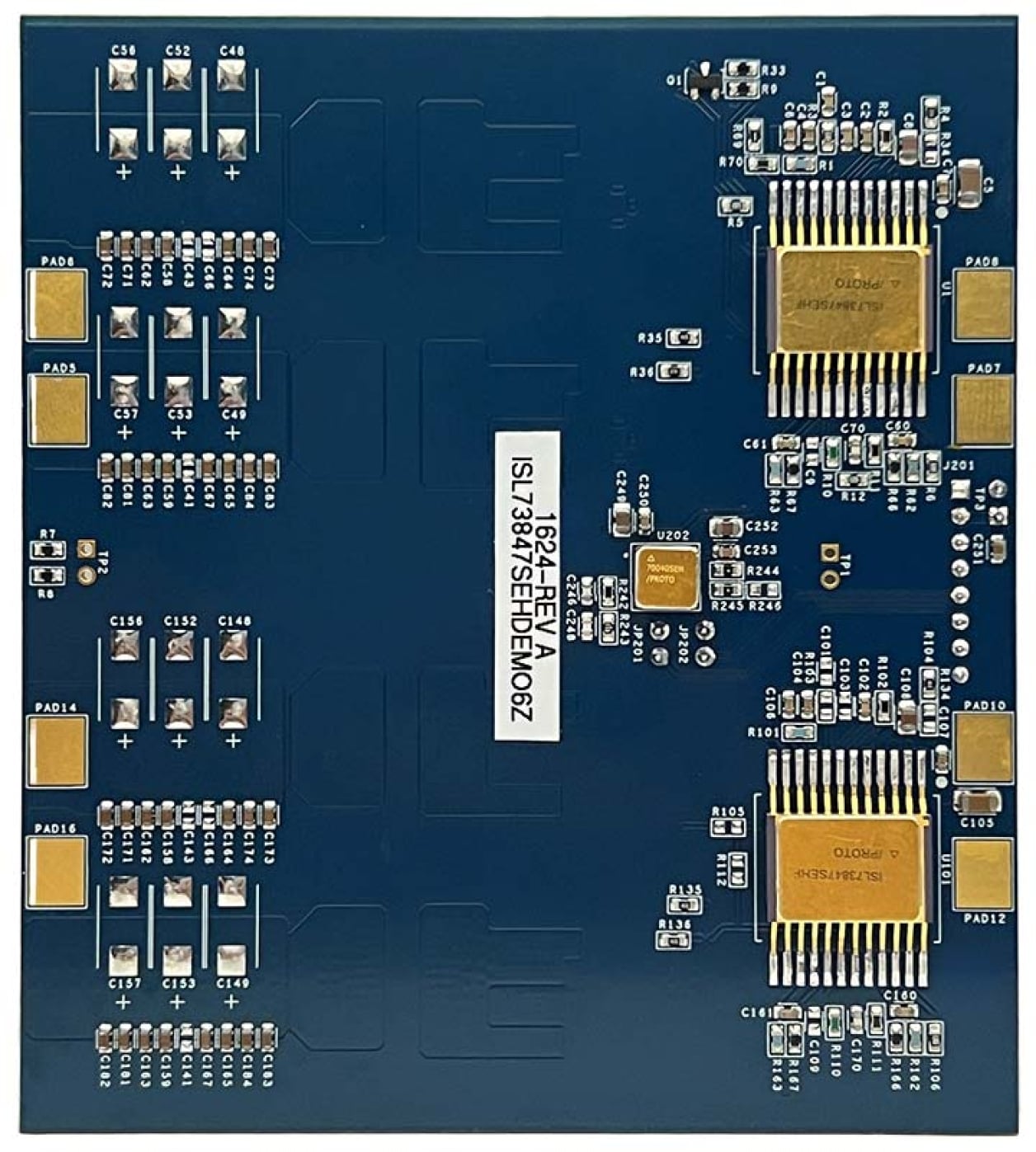 ISL73847SEHDEMO6Z - Rad Hard Quad-Phase Current Mode PWM