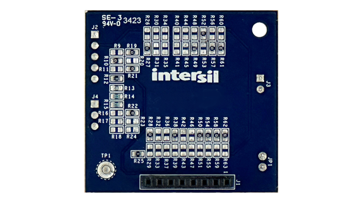 ISL74420SLHDEMO1Z Demonstration Board - Bottom