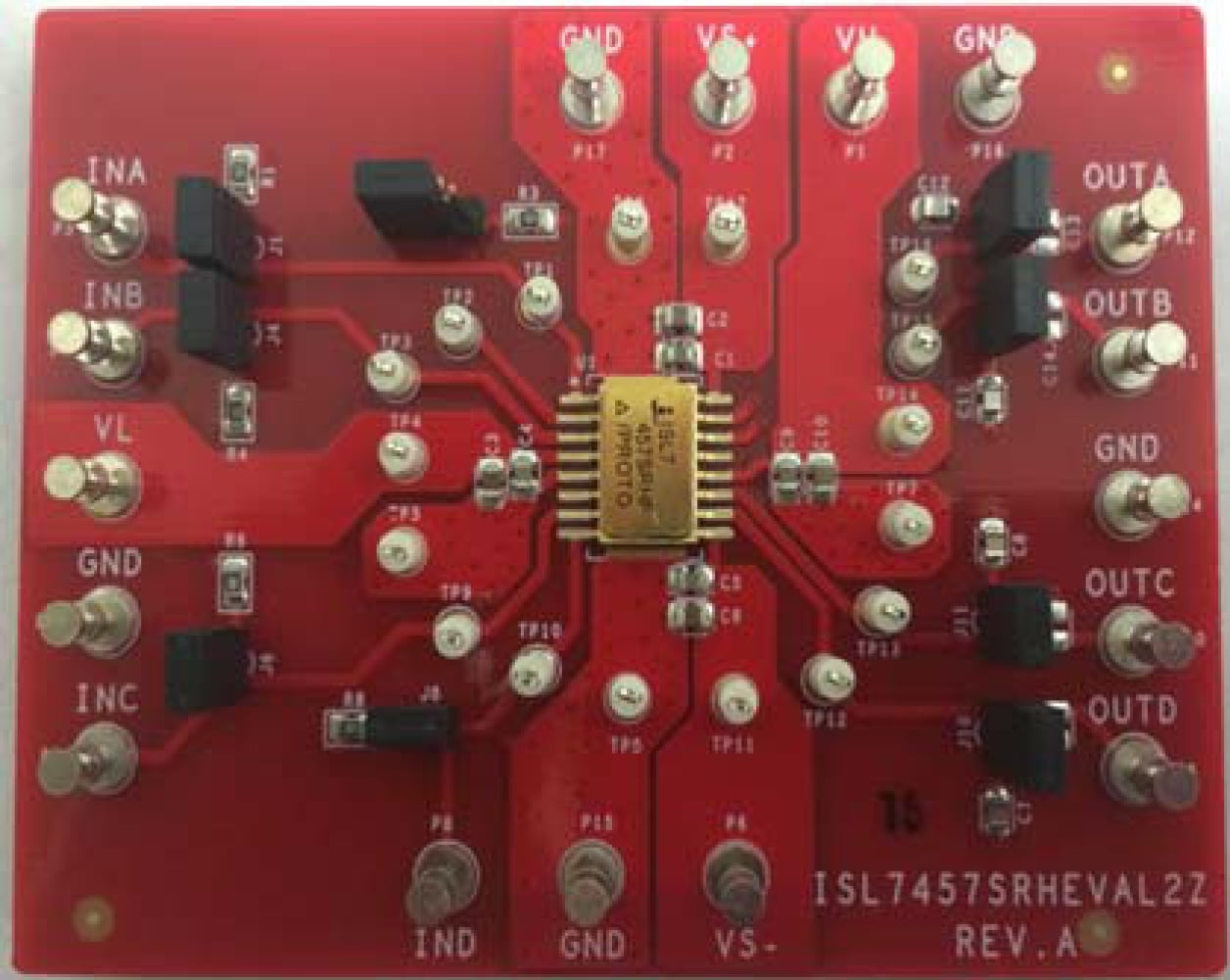ISL7457SRHEVAL2Z - Radiation Hardened, SEE Hardened, Non-Inverting