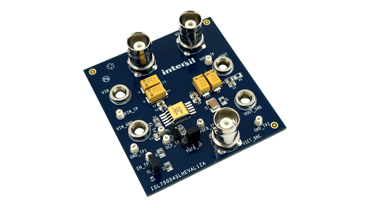 ISL75054SLHEVAL1Z Evaluation Board