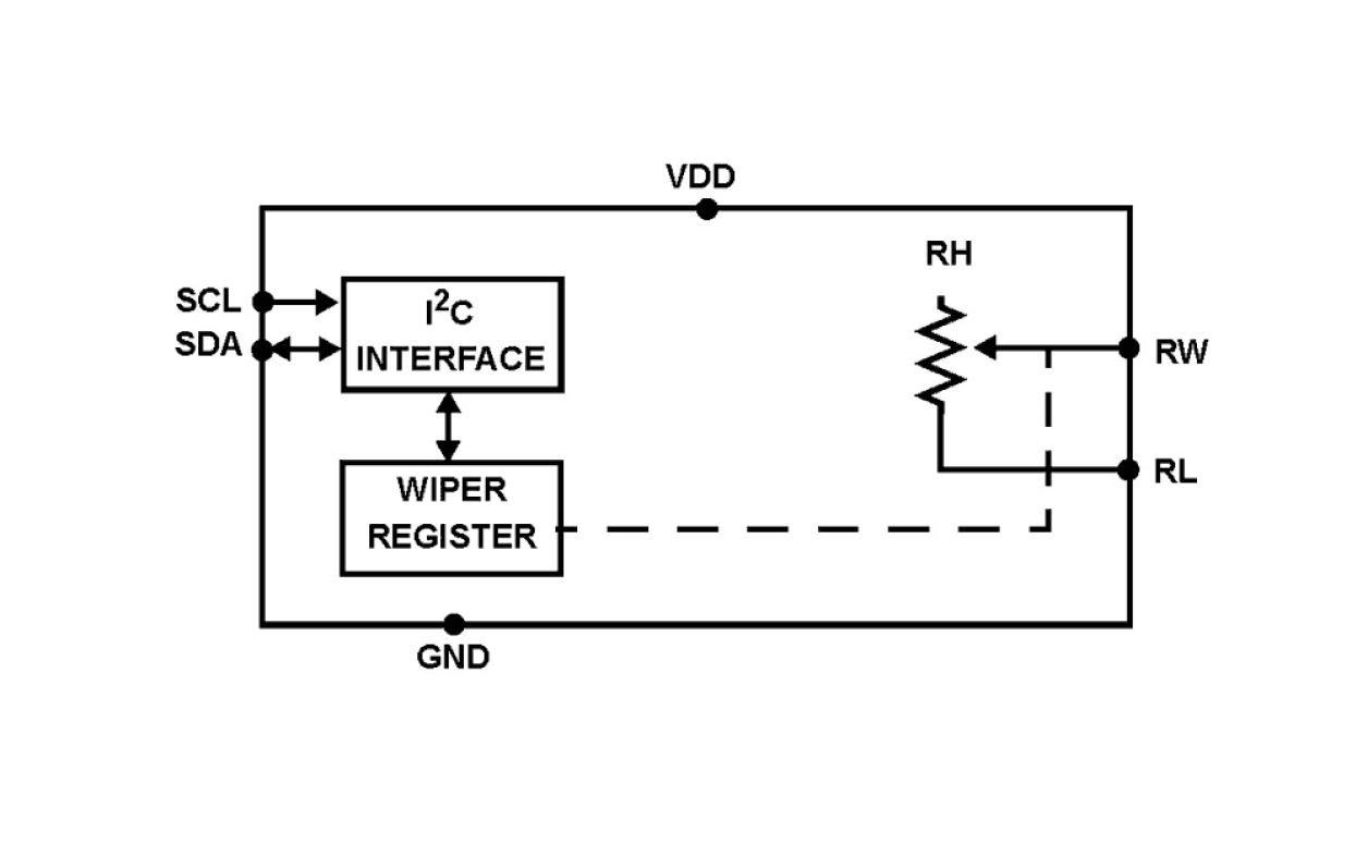 ISL90726 Functional Diagram