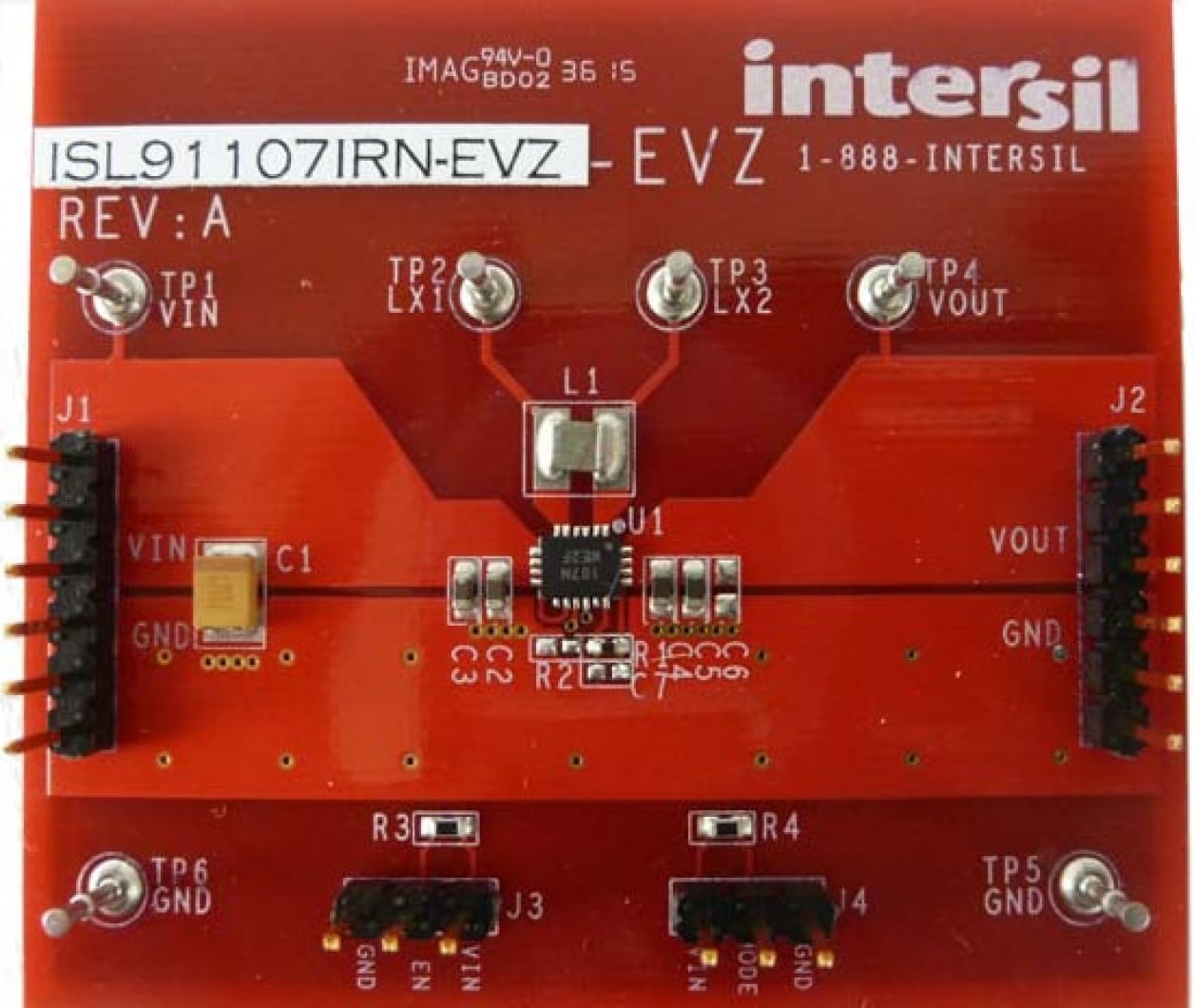 ISL91107IRN-EVZ - High-Efficiency Buck-Boost Regulators with 4.1A