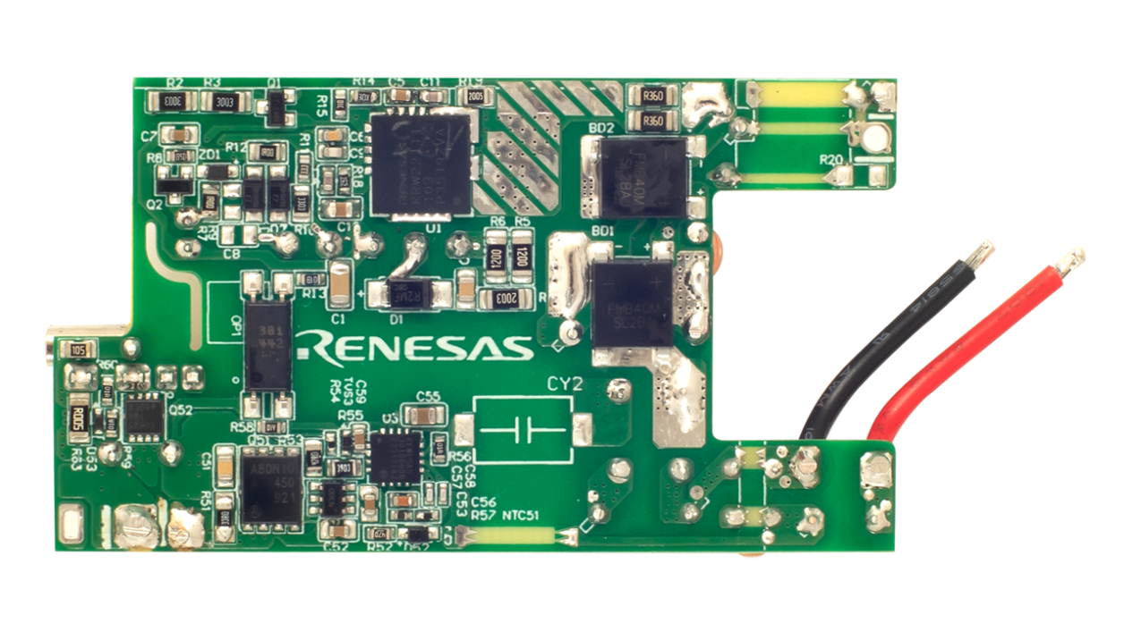 EBC10296 evaluation board bottom view