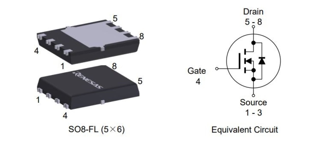RBE067N10R1SZN6 Outline