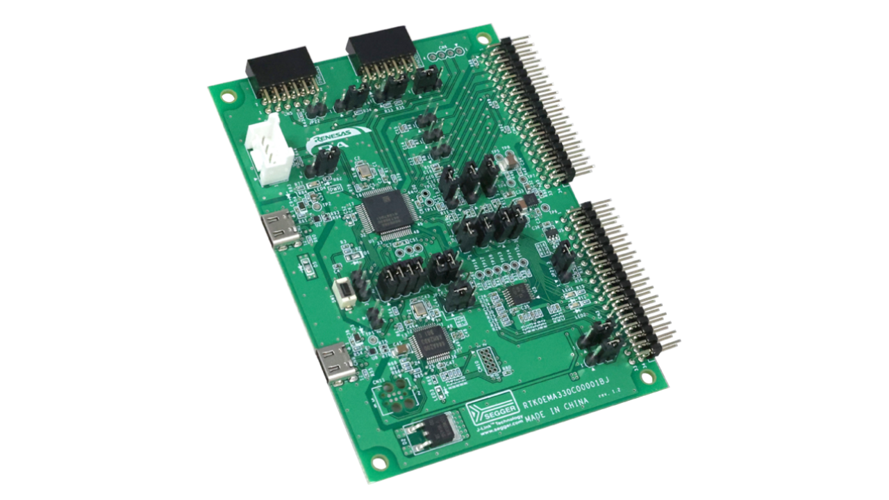 MCB-RA6T3 Development Board - Angle