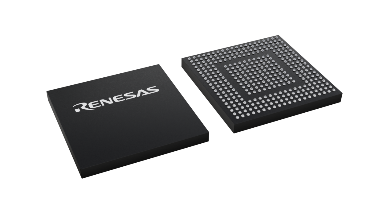 3D illustration featuring top and bottom views of FBGA IC chip package with 356 lead count