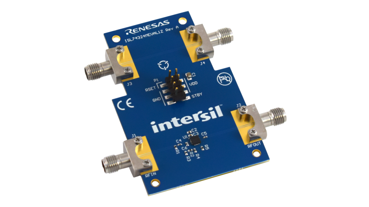 ISL74324MEVAL1Z Evaluation Board