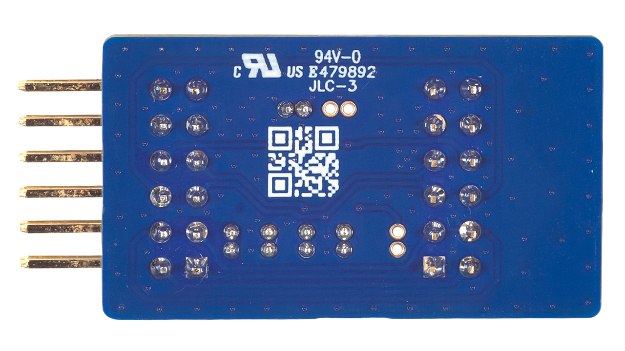 ICM-42670-P 6-Axis Gyroscope and Accelerometer Pmod Daughter Card - Bottom