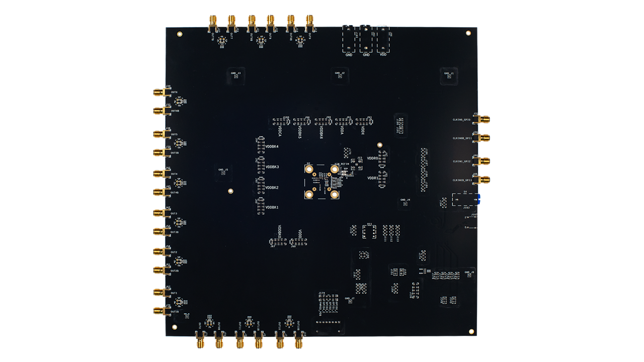 RC31312-EVBボードの裏面