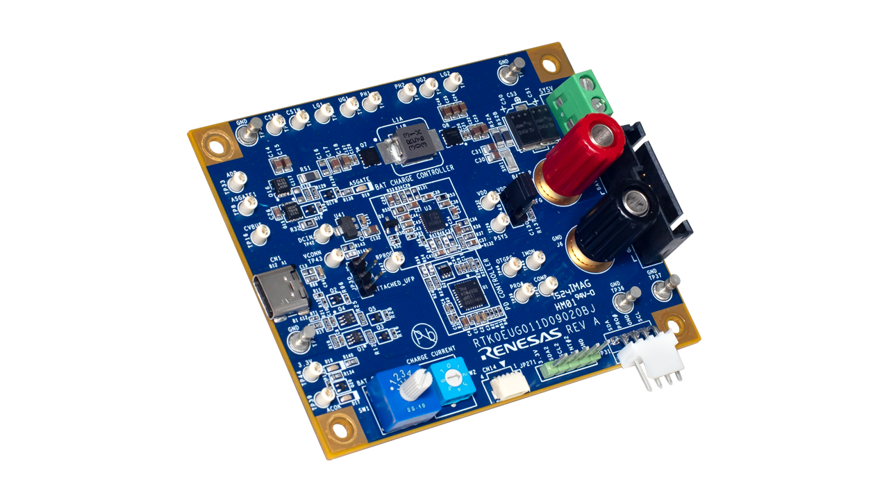100W USB Type-C Battery System Reference Design Board.