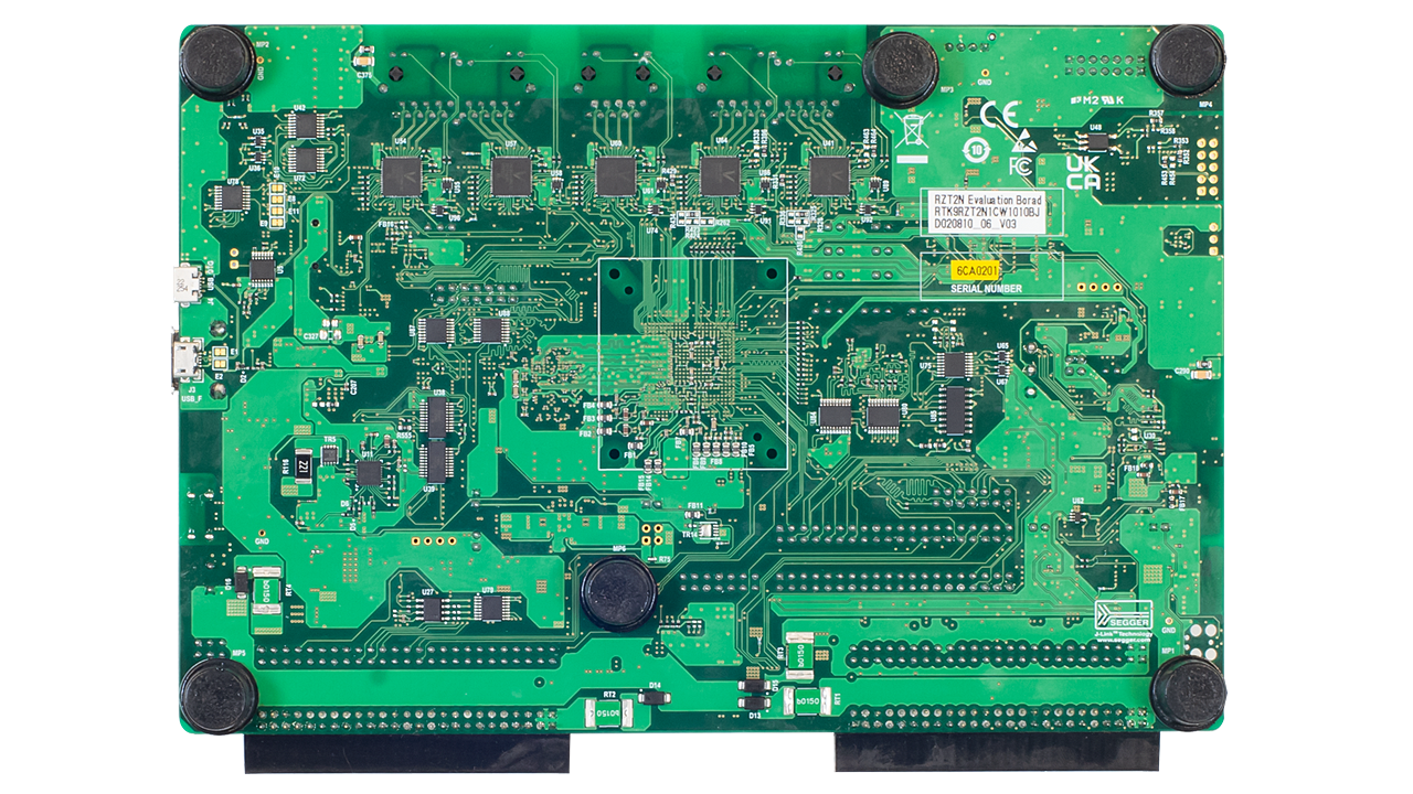 RTK9RZT2N1C00010BJボードの裏面