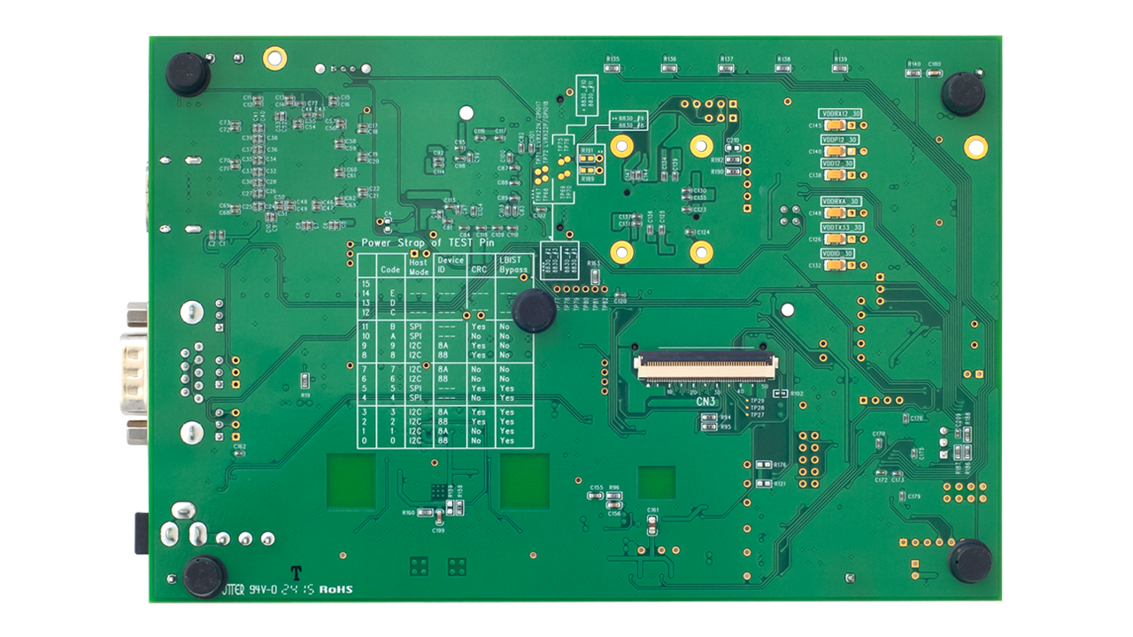 RTKA278831Bx0000BU ASIL B Video Diagnostics IC Evaluation Board - Bottom