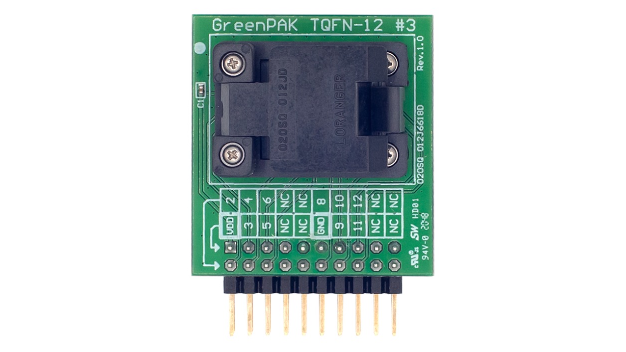 SLG47104V-SKT Socket Adapter - Top