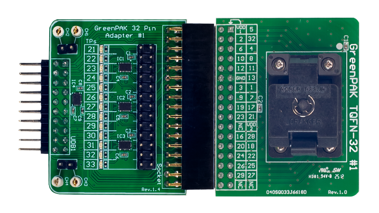 SLG46880EV-SK2 Development Board - Top
