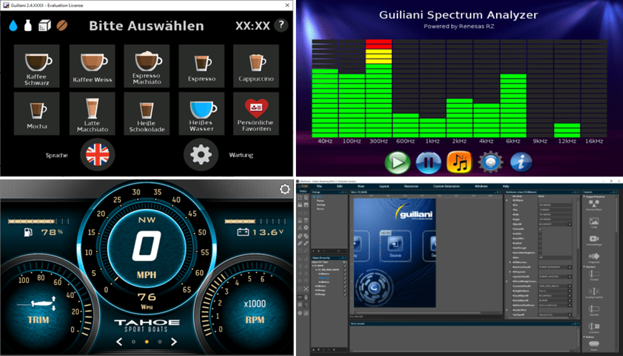 TES Guiliani GUI Framework