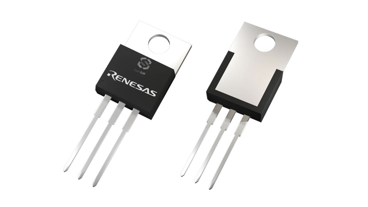 TO 220 GaN chip package.