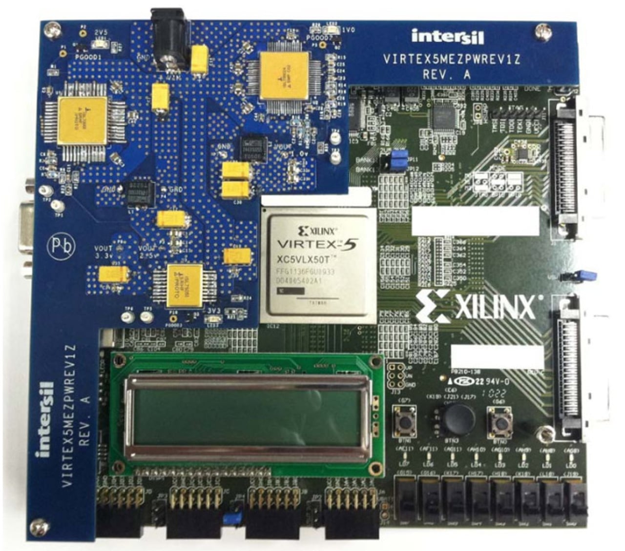 VIRTEX5MEZPWREV1Z Rad Hard Virtex 5 FPGA Power Solution Reference Design Board