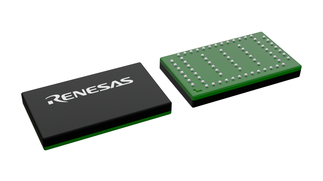 3D illustration featuring top and bottom views of WAFER chip package with 0 lead count.