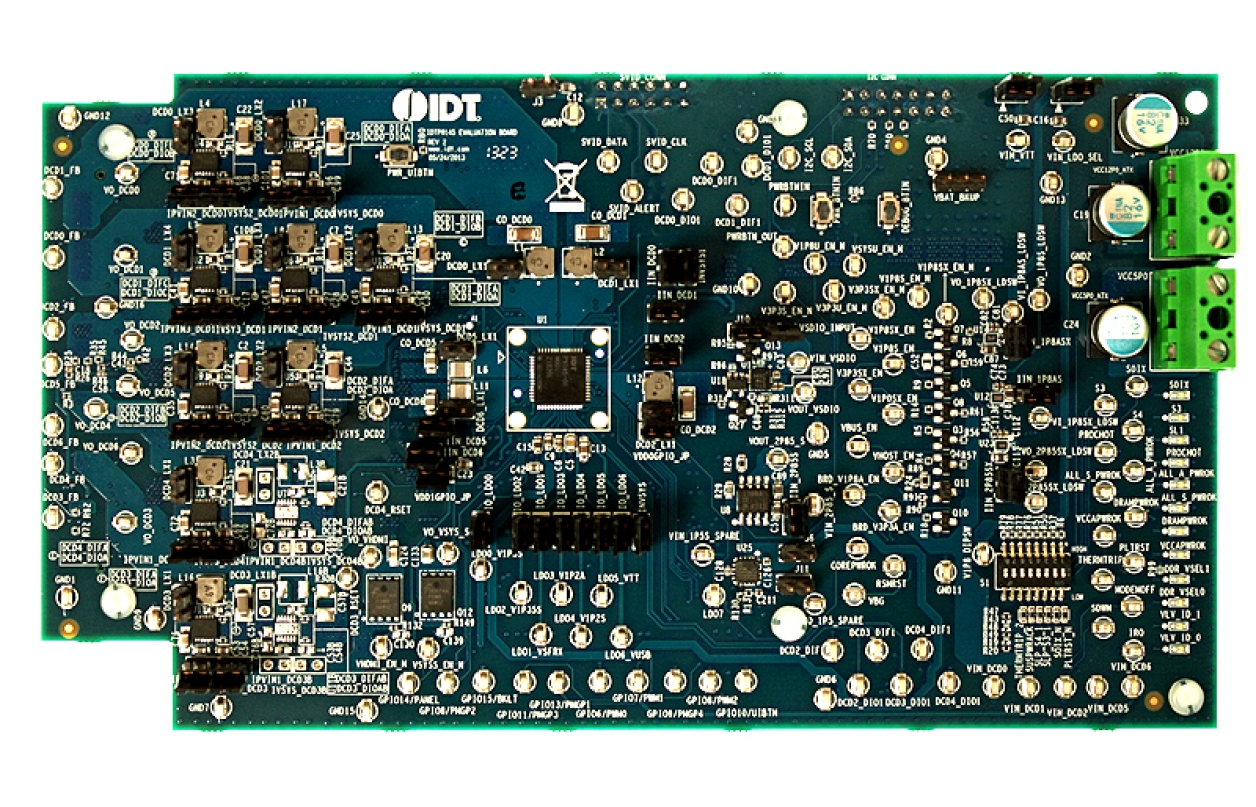 P9145I0NQG Evaluation Board for P9145 & P9147 -topview