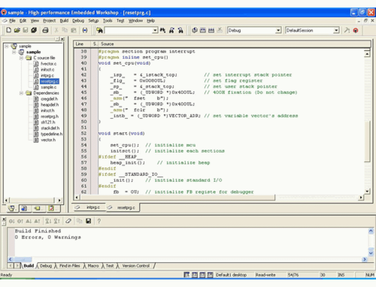 C Compiler Package for R32C Series