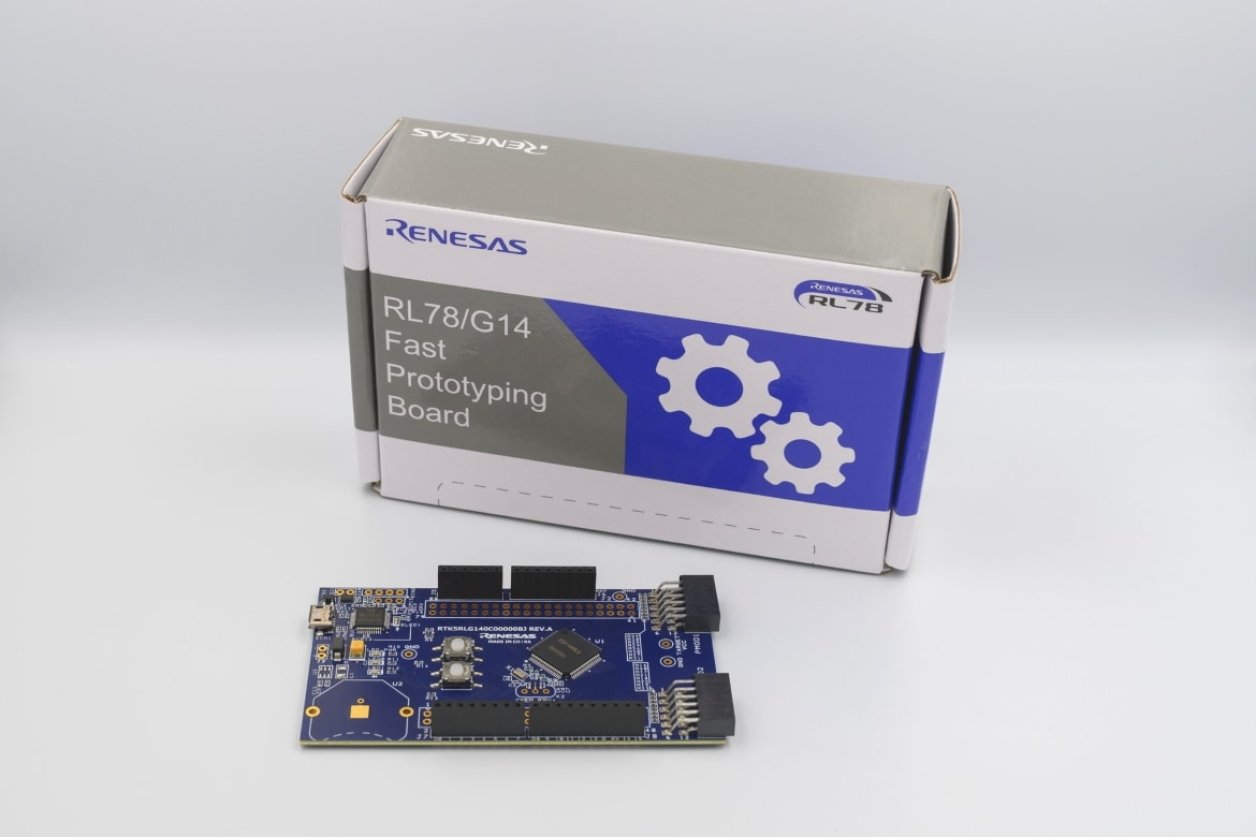 FPB-RL78G14 - RL78/G14 Fast Prototyping Board | Renesas ルネサス