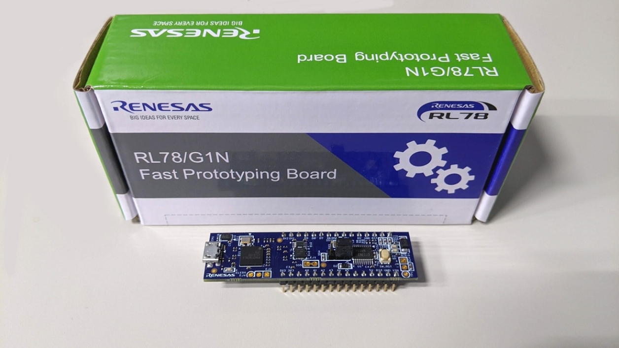 ルンルン FPB-RL78G1N - RL78/G1N Fast Prototyping Board | Renesas ルネサス