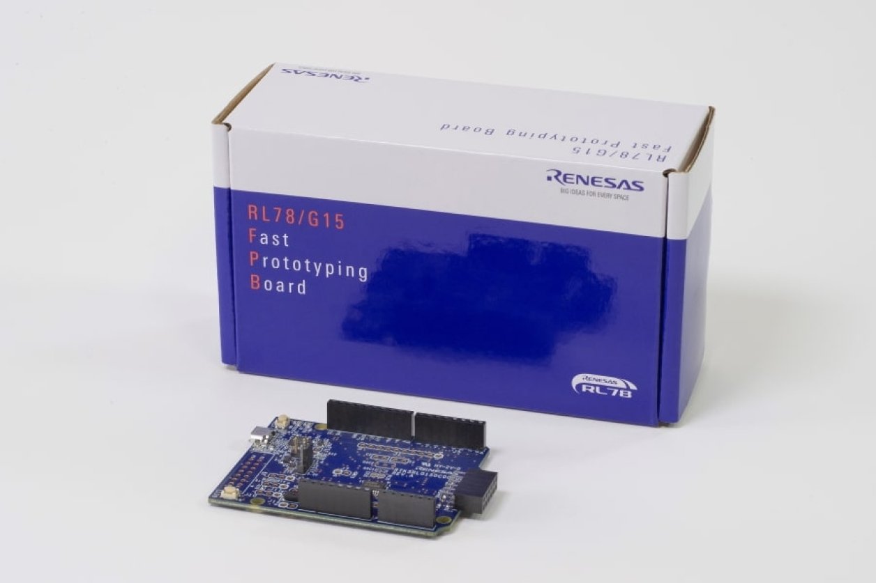 FPB-RL78G15 - RL78/G15 Fast Prototyping Board | Renesas ルネサス