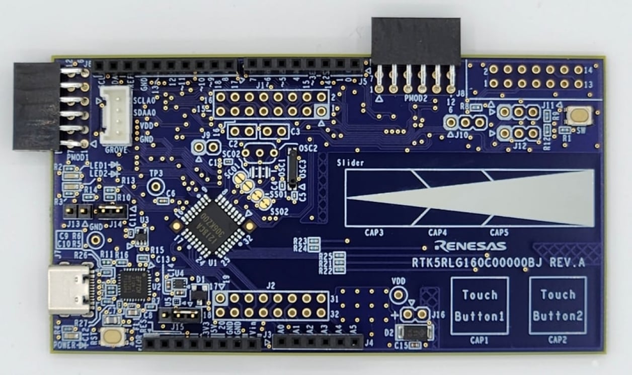 FPB-RL78G16 - RL78/G16 Fast Prototyping Board | Renesas ルネサス