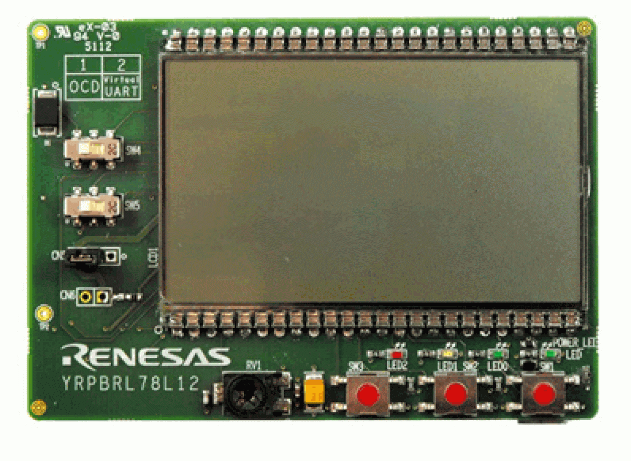 YRPBRL78L12 Evaluation Board for RL78/L12 Board