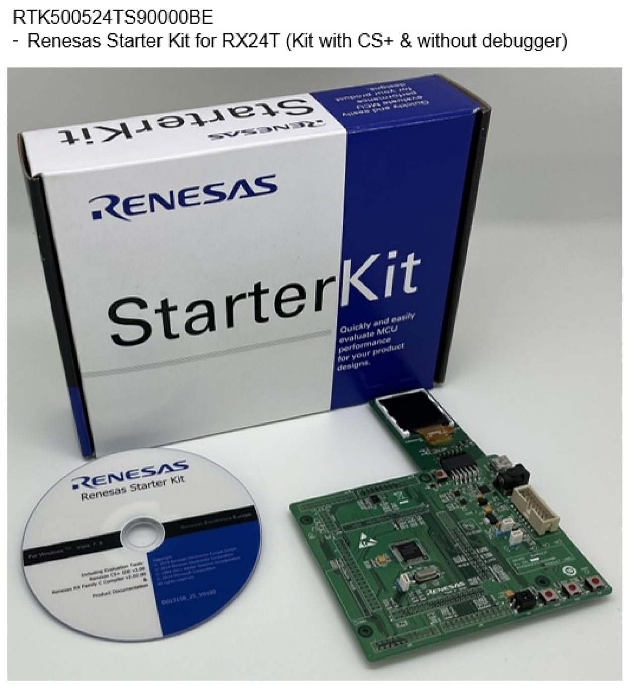 RSK-RX24T - Renesas Starter Kit for RX24T | Renesas ルネサス