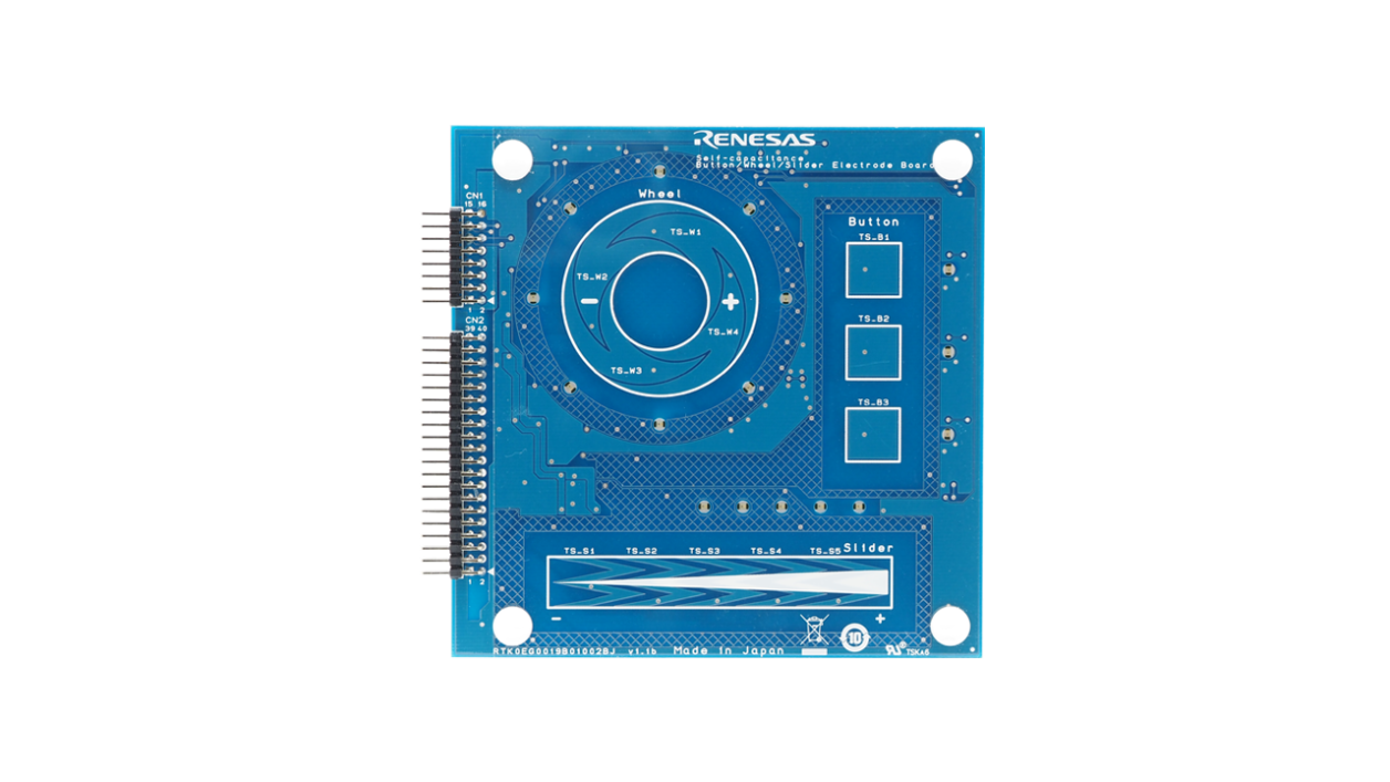 RTK0EG0019B01002BJ Evaluation Board - Top
