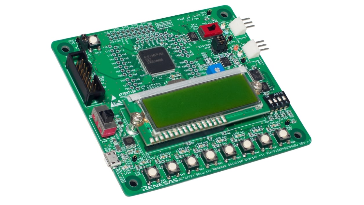 RTK7F124FPSS0000BJ - RL78/F24 Security Renesas Solution Starter