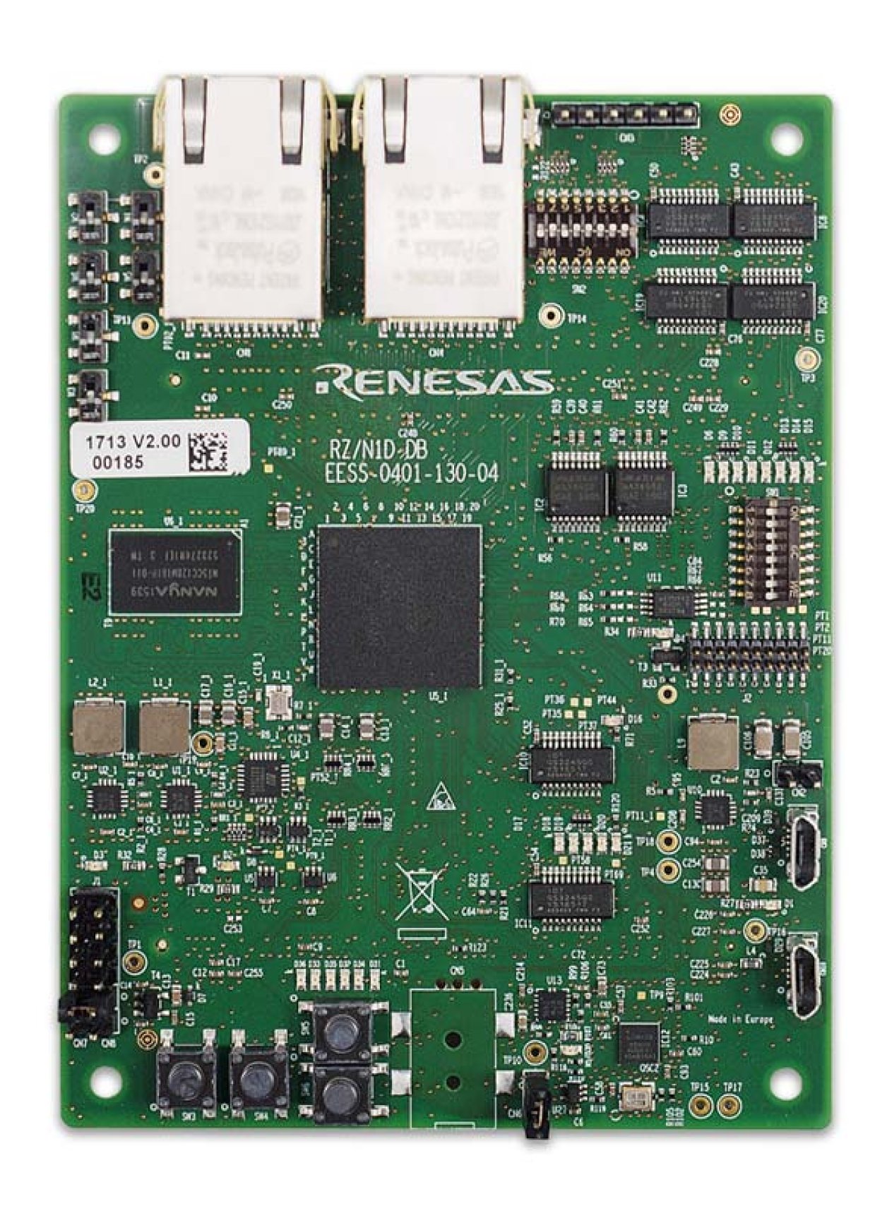 CONNECT IT! ETHERNET RZ/N - RZN1D CPU Board
