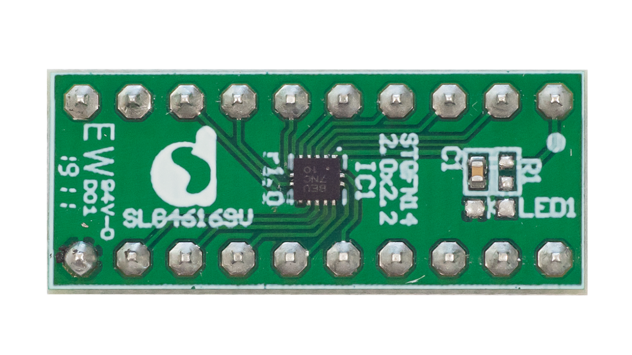 SLG46169V-DIP Evaluation Board - Top