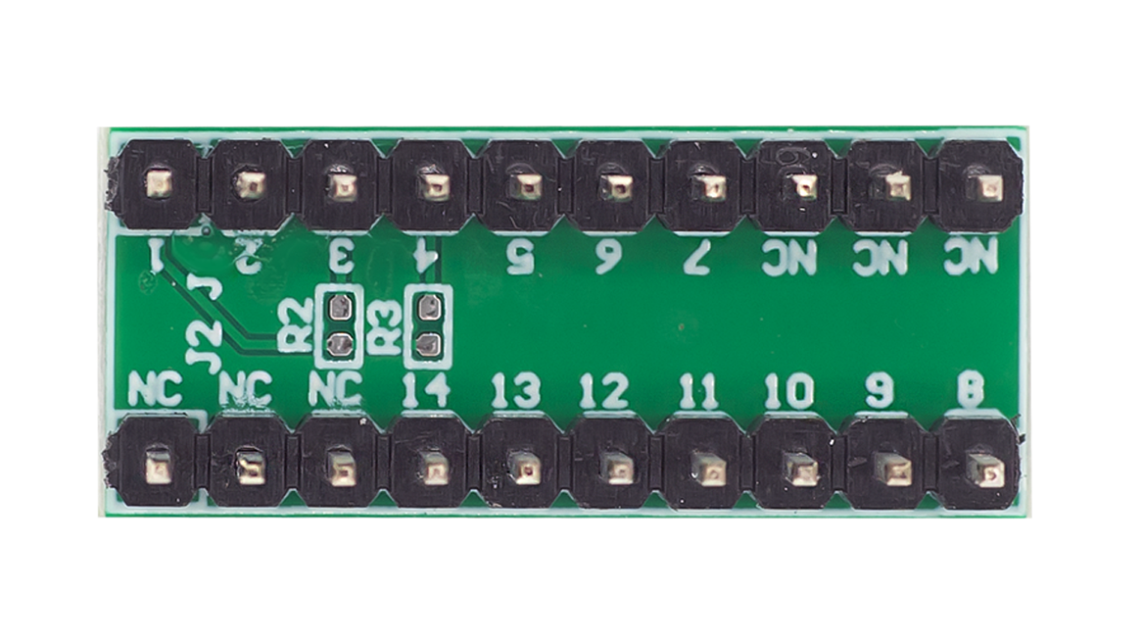 SLG46857AP-DIPプロトタイピングボード - 背面