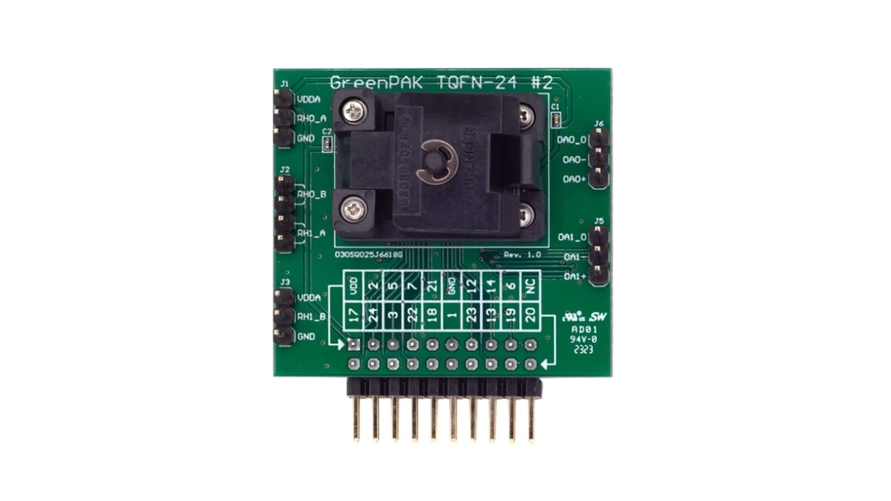 SLG47003EV-SKT ソケットアダプタ - 前面