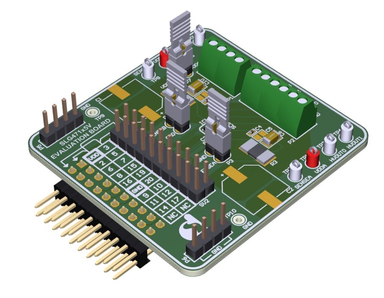 SLG47105V-EVB - HVPAK SLG47105 Evaluation Board | Renesas ルネサス