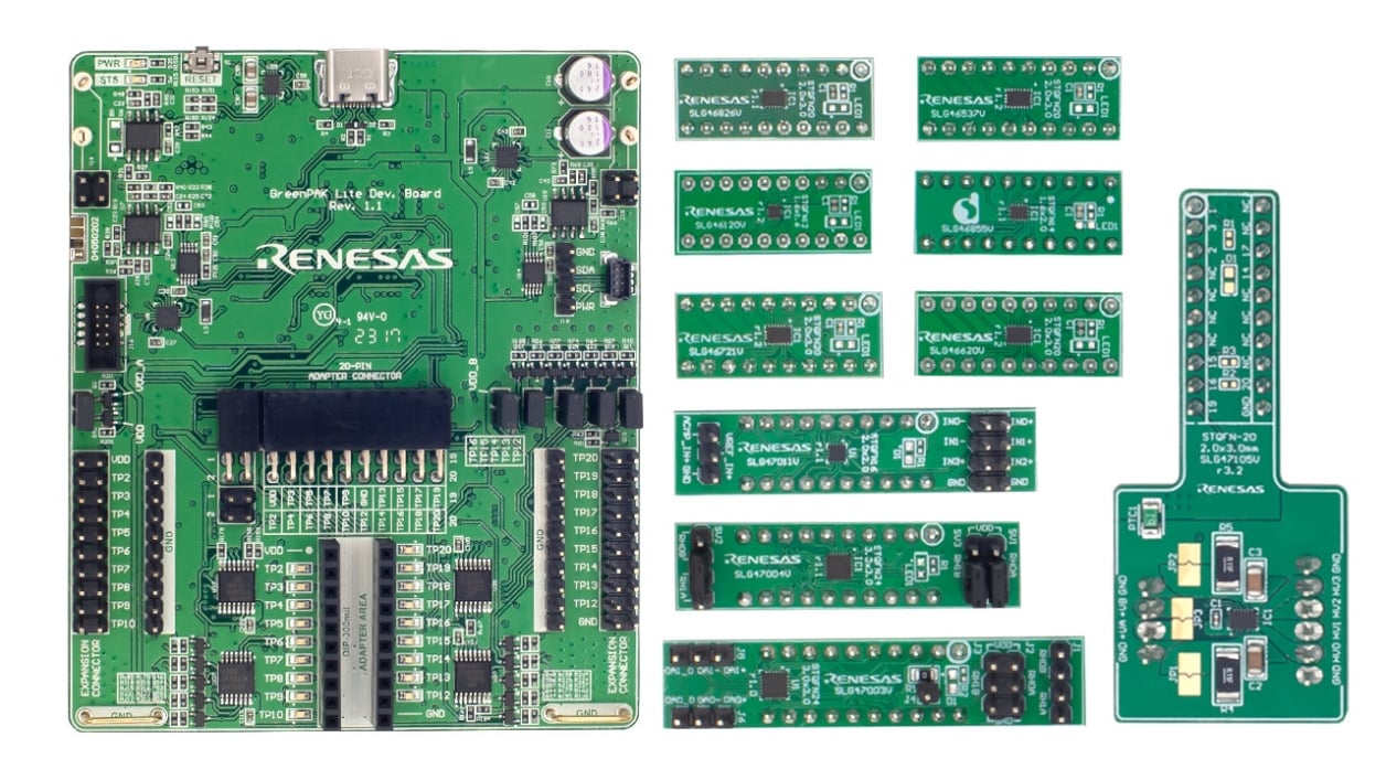 GreenPAKイントロダクションキットライト