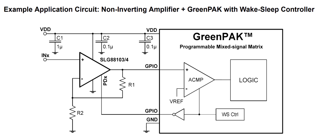 SLG88103 Block Diagram
