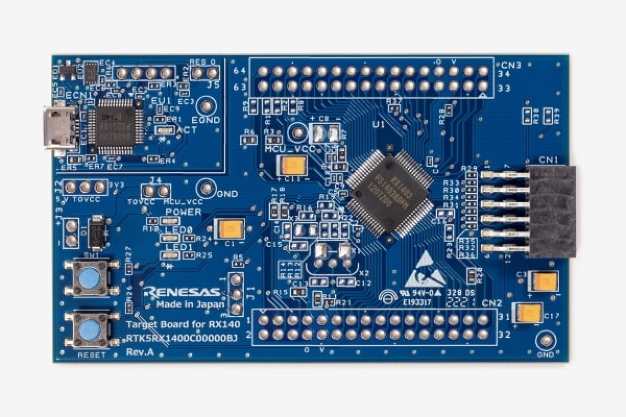 RTK5RX1400C00000BJ - Target Board for RX140 | Renesas ルネサス