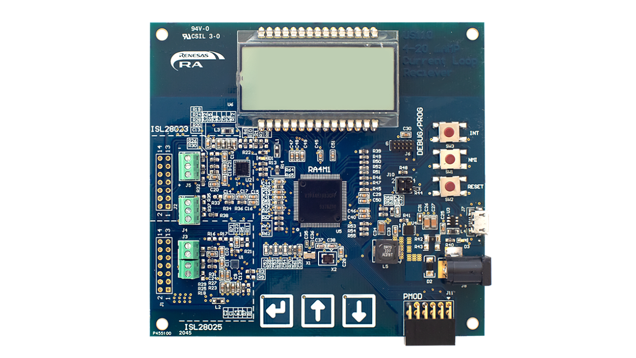US110-420RECEVZ Development Board - Top