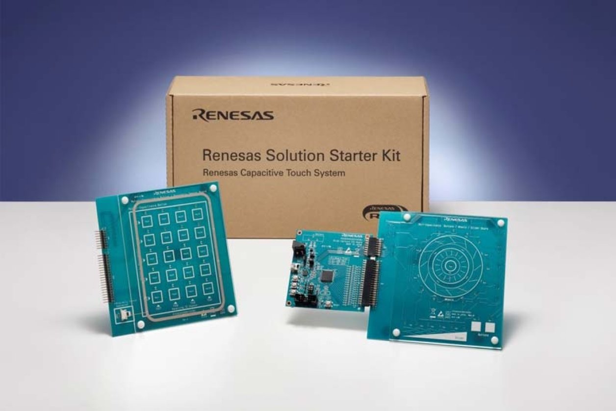 Capacitive Touch Evaluation System for RX130 Kit Contents