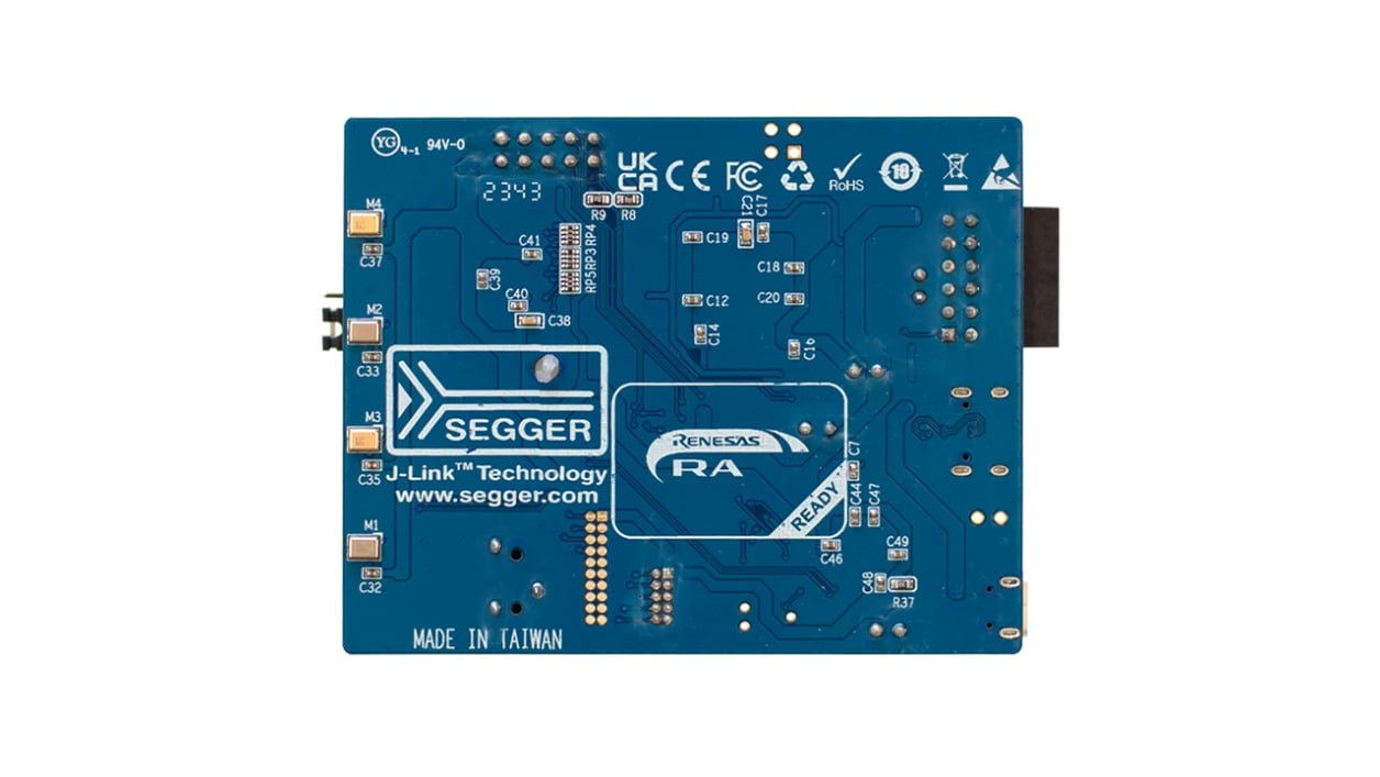 VK-RA8M1 Voice User Demonstration Board - Bottom