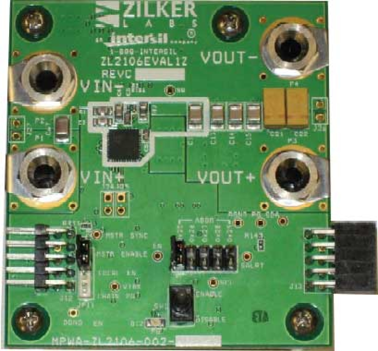 ZL2106EVAL1Z - 6A Digital-DC Synchronous Step-Down DC/DC Converter